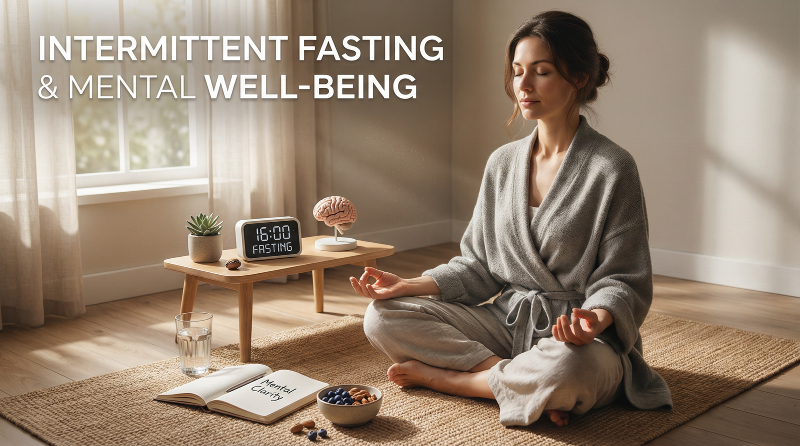 Read more about the article Intermittent Fasting and Mental Well-Being: A Science-Based Guide