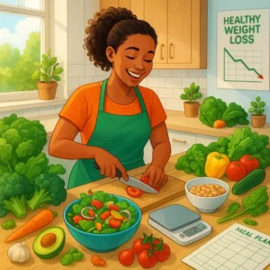 Read more about the article How can adopting a vegetarian diet help with effective and healthy weight loss?