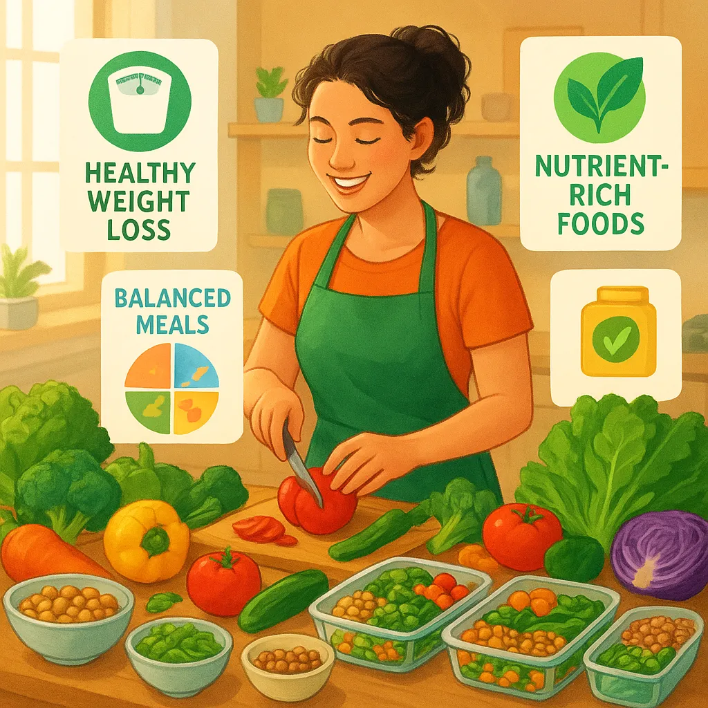 Read more about the article How can following a vegetarian diet help with healthy weight loss and effective dieting?