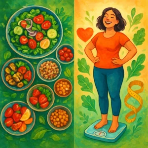 Read more about the article How can switching to a vegetarian diet help with weight loss and healthy dieting?