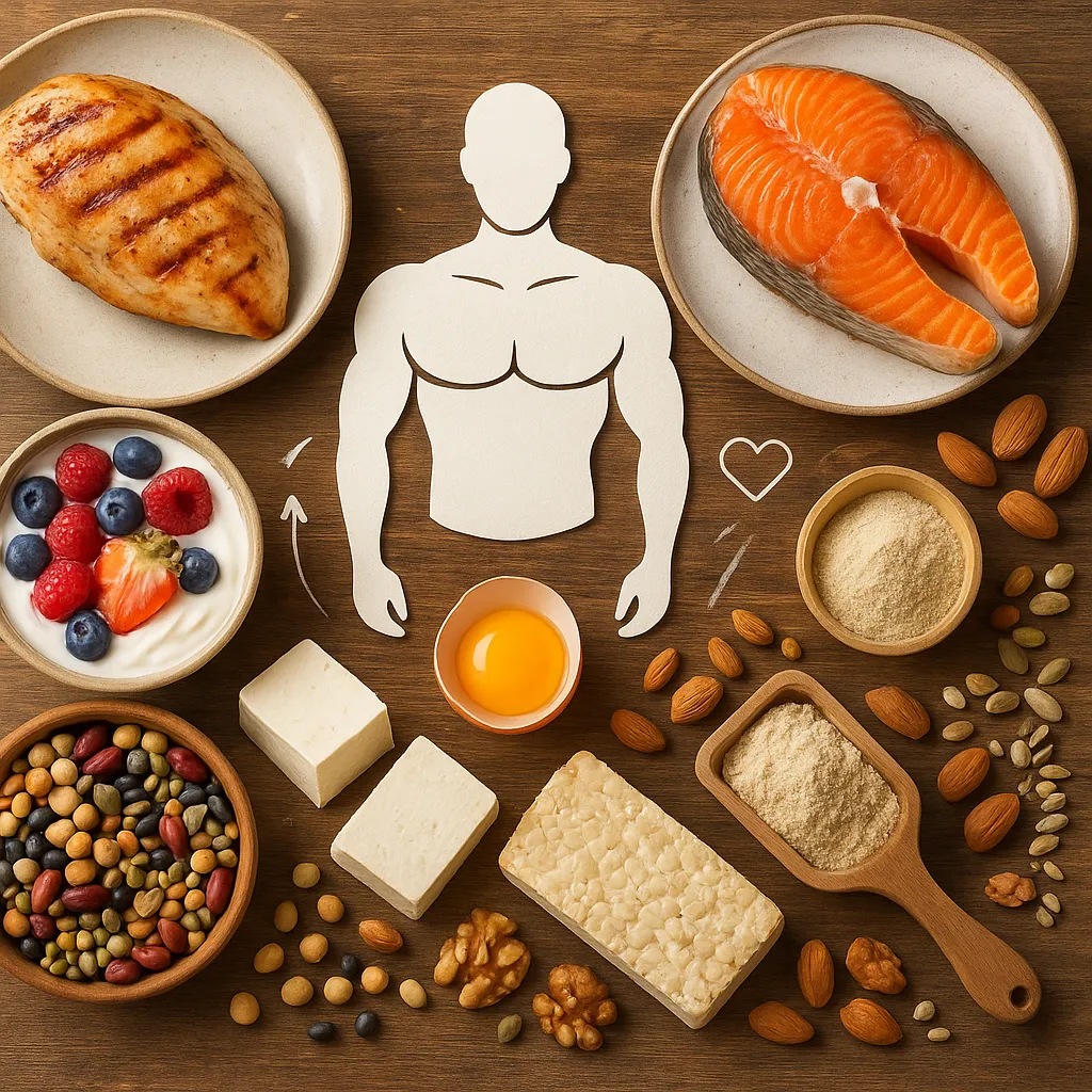 Read more about the article What are the main components of a high-protein diet and how do they support muscle growth and overall health?
