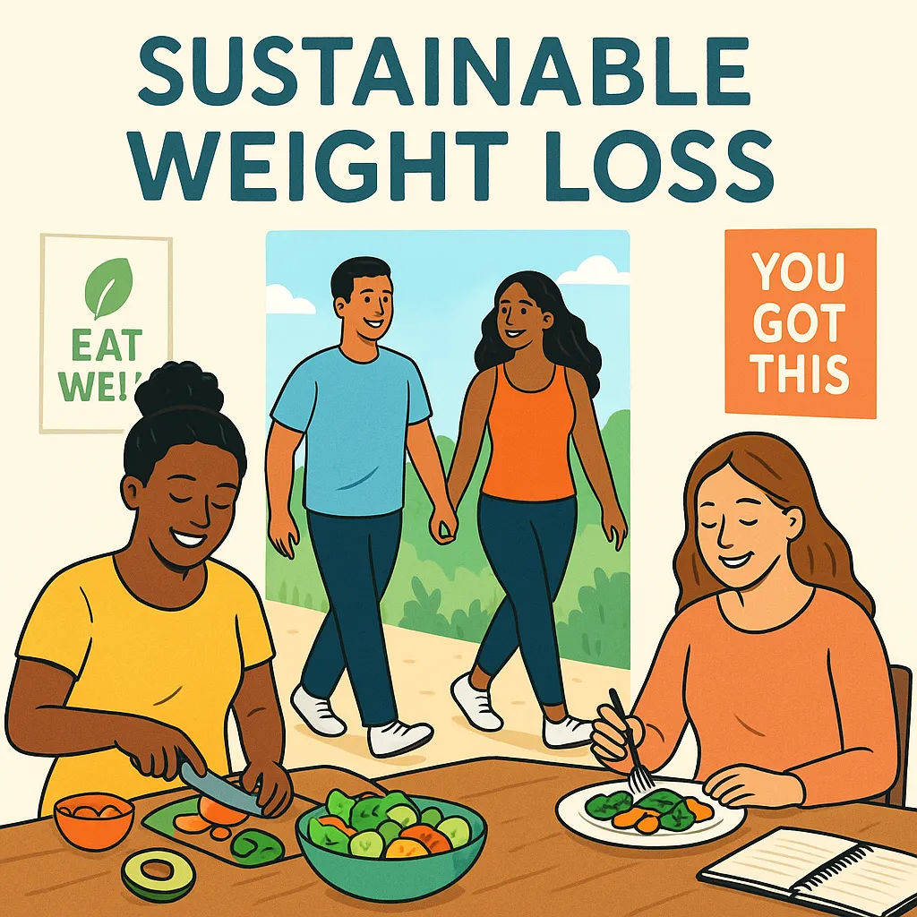 Read more about the article What are the most effective strategies for achieving sustainable weight loss without regaining the weight?