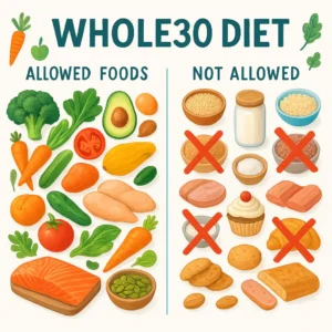 Read more about the article What foods are allowed and not allowed on the Whole30 Diet?