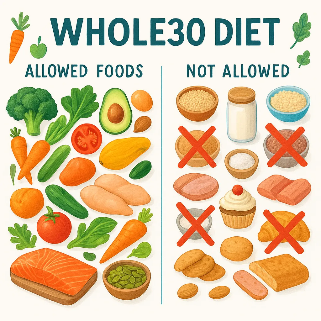 Read more about the article What foods are allowed and not allowed on the Whole30 Diet?